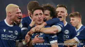 Die Alm tobt! Bielefeld schlägt Bremen und steht sensationell im Halbfinale