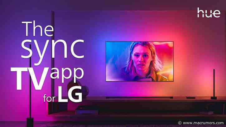 Philips Hue Sync App Expands to LG TVs