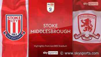 Stoke 1-3 Middlesbrough