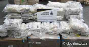Nearly $3M in cocaine, meth seized from trucks entering Canada at Coutts border crossing