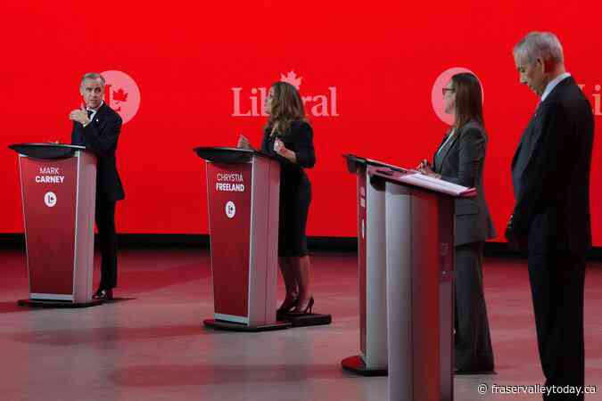 Poll shows Freeland a close second on first ballot in Liberal leadership race