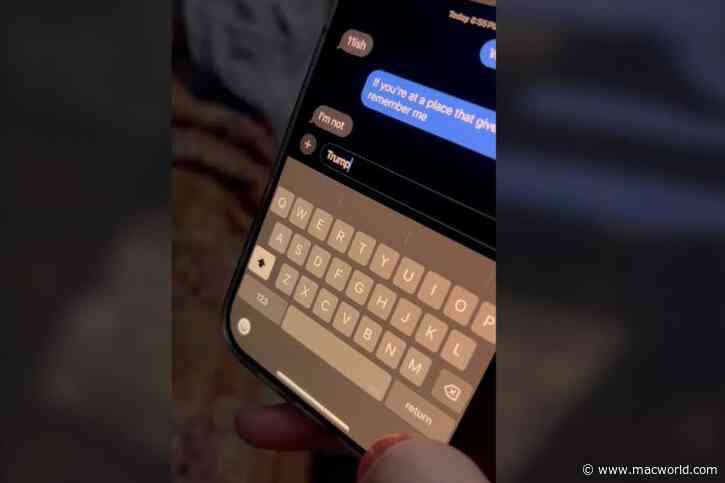 iPhone dictation feature reportedly swaps ‘Racist’ for ‘Trump’