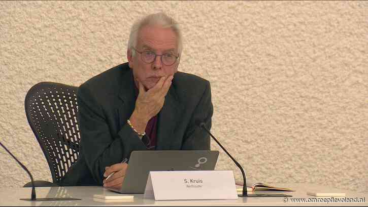 Lelystad - Opnieuw forse kritiek op Lelystadse wethouder Kruis