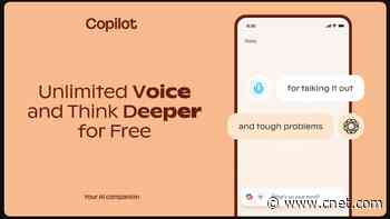 Microsoft Lets Free Copilot AI Users Use Voice Conversation and Complex Query Tools