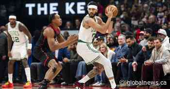 Tatum leads Celtics past Raptors 111-101