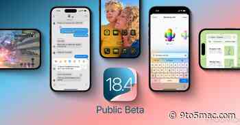 iOS 18.4 public beta now available, here’s everything new
