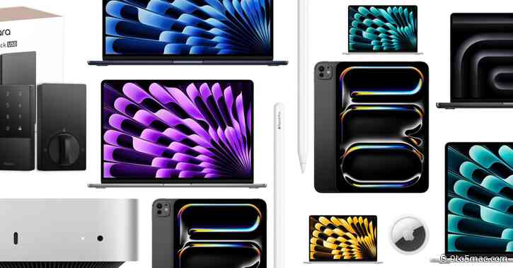 Deals: M4 iPad Pro $250 off, Apple Pencil Pro nearly 25% off, Apple Home Key Lock $90, M3 MacBook Air, more