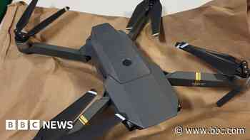 Men held over attempted drone drug drop at jail