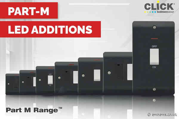 Click Scolmore expands Part M Range with new LED Indicators