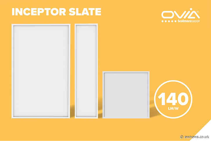 140 lumen per watt LED panels now available from Ovia