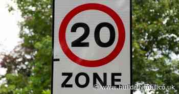 20mph speed limit trial in East Yorkshire town announced
