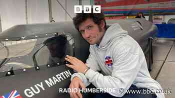 Guy Martin prepares for 300mph