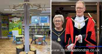 Burnt Ash Library reopens with new children's space after revamp