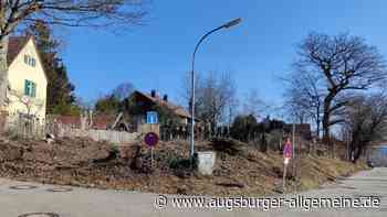 Gemeinde Geltendorf rodet Grundstück am Bahnhof