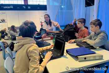 Leerlingen demonstreren ‘toekomstklas’ op onderwijsbeurs