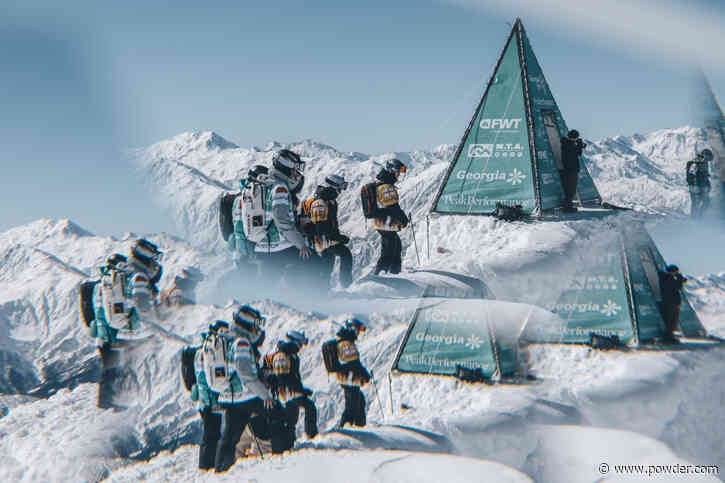 Massive Avalanches Postpone Freeride World Tour Competition in Georgia