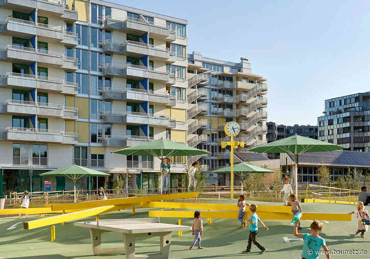 Einfach Wohnen in Zürich - Wohn-und Gewerbeensemble von Donet Schäfer Reimer