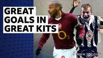 Fashion forwards: Great goals in great Premier League kits