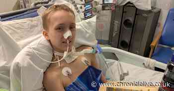 'My son went to A&E with a bad chest and suffered rare infection that left him in hospital for a month'