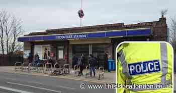 How much crime is reported at Barking and Dagenham train stations?
