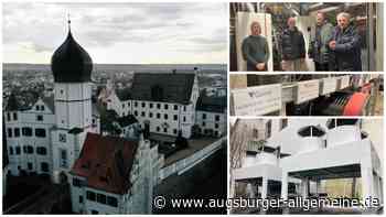 Neue Technik für altes Gemäuer: Eine Wärmepumpe heizt nun das Vöhlinschloss