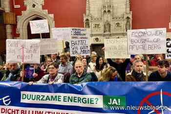 Ecopower trekt vergunningsaanvraag voor windmolen in op vraag van stad: “Er is onvoldoende draagvlak”