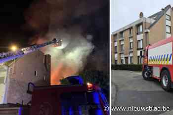 Uitslaande brand in achterbouw  ontstond door elektriciteitsprobleem: drie huizen met rookschade