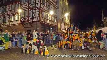 Fasnet in Calw: Alles beginnt mit einem Donnerschlag