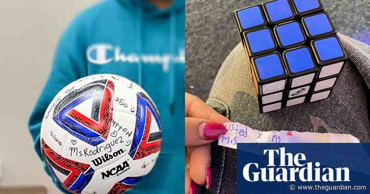 A soccer ball, a T-shirt: teachers scramble to say goodbye to students fleeing under Trump