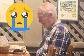 Elderly Cracker Barrel Diner Breaks Down as Patrons Sing Him Happy Birthday