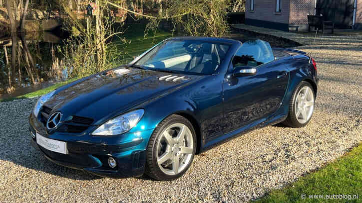 Deze SLK 55 AMG is duurder dan de nieuwe generatie