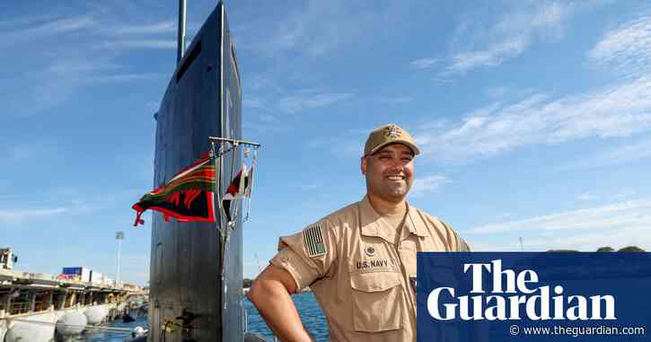 We all live in a nuclear submarine: Aukus future on show as USS Minnesota docks in Perth