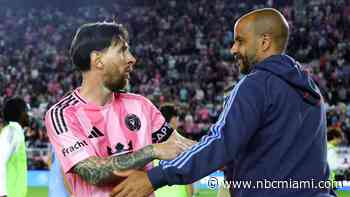 MLS fines Inter Miami's Lionel Messi for placing hand on NYCFC coach's neck