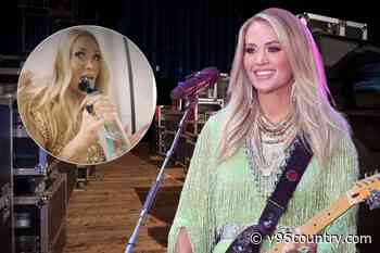 Carrie Underwood’s Backstage Routine Shows What a Pro She Is [Watch]