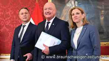 ÖVP, SPÖ und Neos: Neue Koalition in Österreich steht