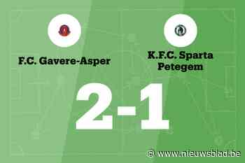 Ruben Gremmens en Sander Teerlinck pakken winst voor FC Gavere-Asper tegen Sparta Petegem B
