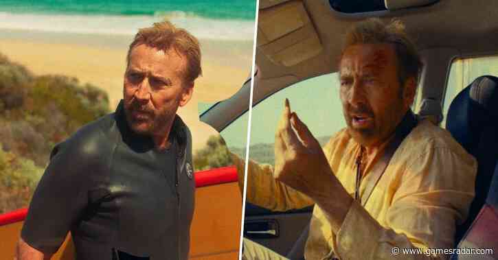 Nicolas Cage just wants to surf but keeps getting bullied by locals in bizarre trailer for new thriller being compared to Midsommar