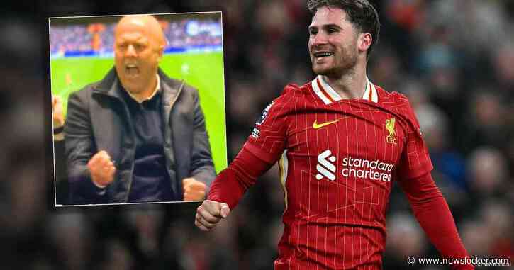 Liverpool kan het ook zonder Arne Slot en komt op 13 punten voorsprong in jacht op titel: ‘Pas als het beslist is, zing ik mee’