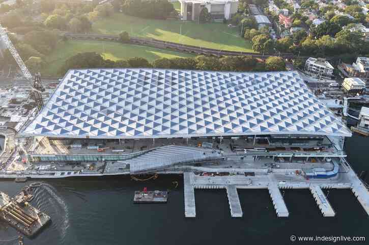 Floating roof marks Sydney Fish Market milestone