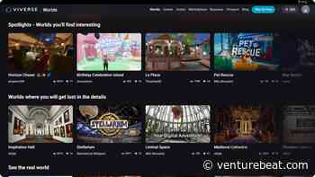 HTC launches Viverse Worlds for sharing web-based 3D content