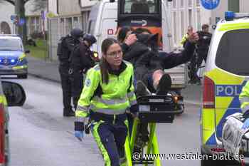 Schüsse vor Gericht in Bielefeld