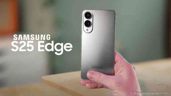 Samsung Galaxy S25 Edge: Unseen Hands-On Video Surfaces