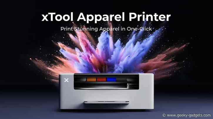 High-Quality Fabric Printing Made Easy with xTool Apparel Printer