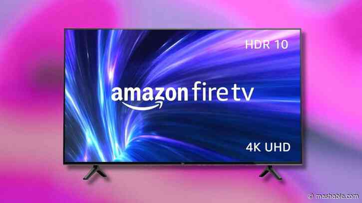 Looking for a new TV? The 43-inch Fire TV 4-Series is at its lowest-ever price at Amazon.