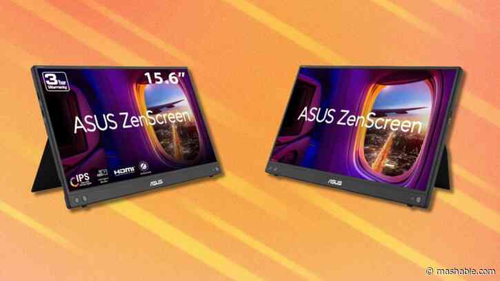 The Asus ZenScreen portable monitor is down to its lowest price ever — perfect for a mobile office