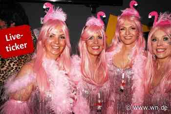 Live: Närrinnen und Narren feiern Weiberfastnacht in Münsters Kneipen