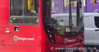 One in hospital after bus and car crash in Lewisham centre