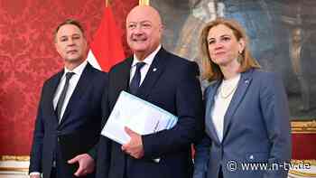 Durchbruch in Österreich: ÖVP, SPÖ und Neos einigen sich auf Koalition