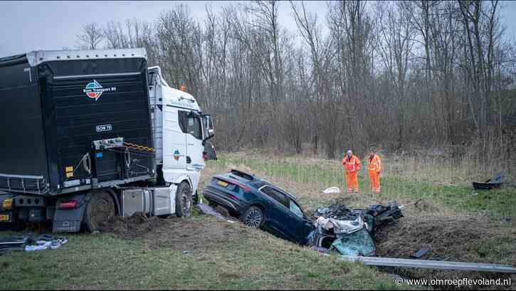 Lelystad - 57-jarige Lelystedeling aangehouden na zwaar ongeval, gezin gewond geraakt
