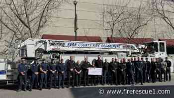 Calif. FD receives $200K donation to help fight cancer exposure and stress